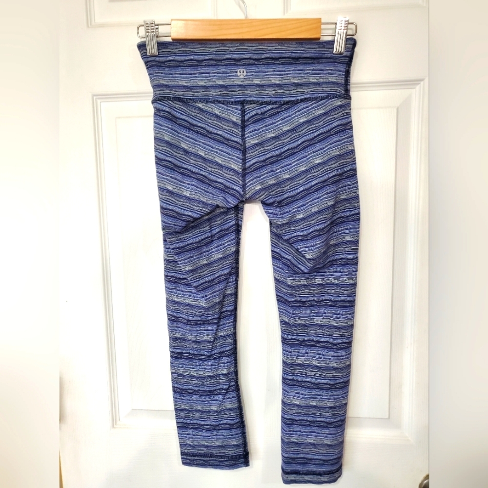 Lululemon Wunder Under High-Rise Cropped Leggings Size 4